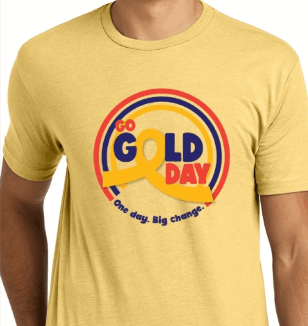 2025 Go Gold Day T-shirt